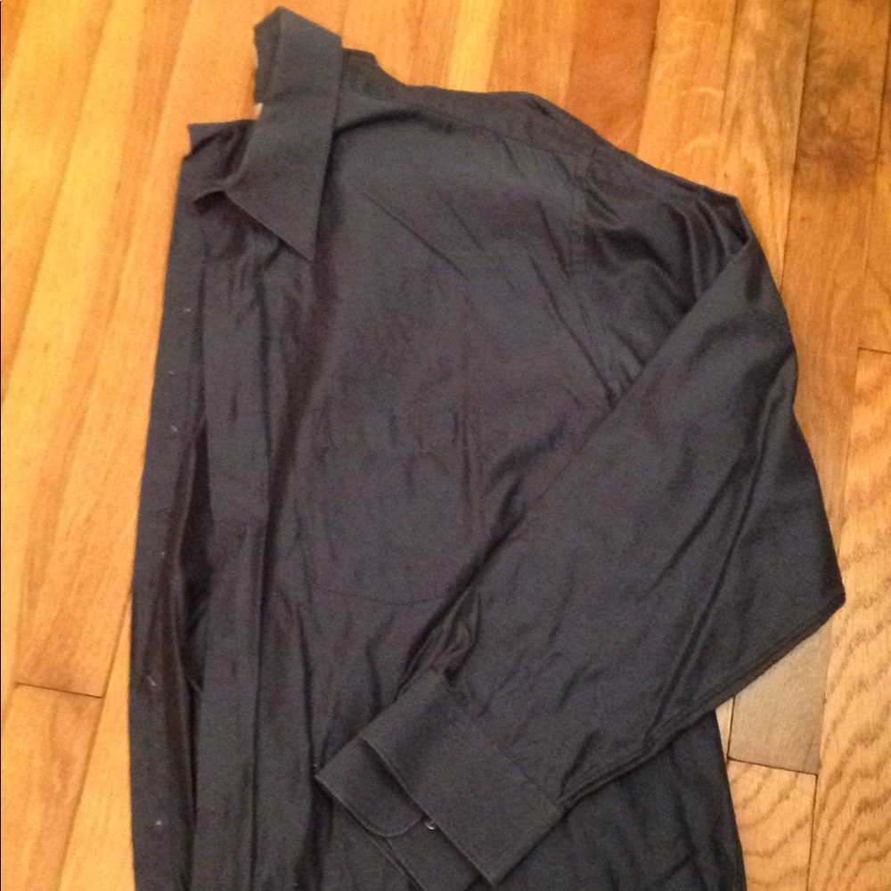 Men's blue button down
